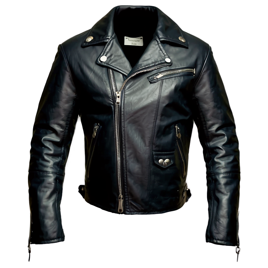 Edgy Leather Jacket Png 06122024