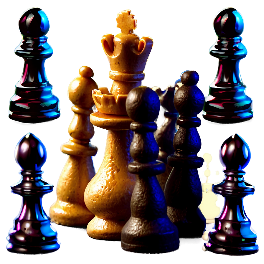 Edible Chess Pieces Concept Png 05252024