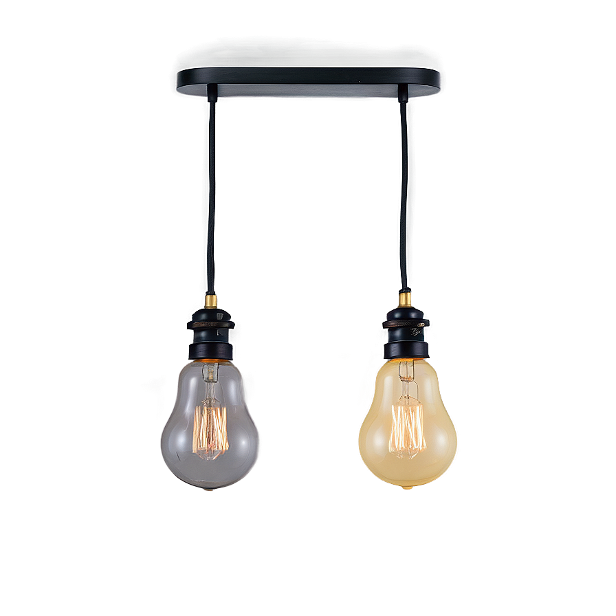 Edison Bulb Pendant Light Png 53