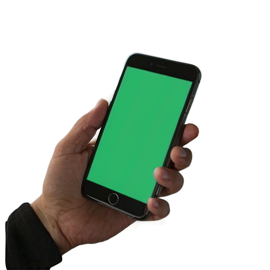 Editable Green Screen Phone Png 99