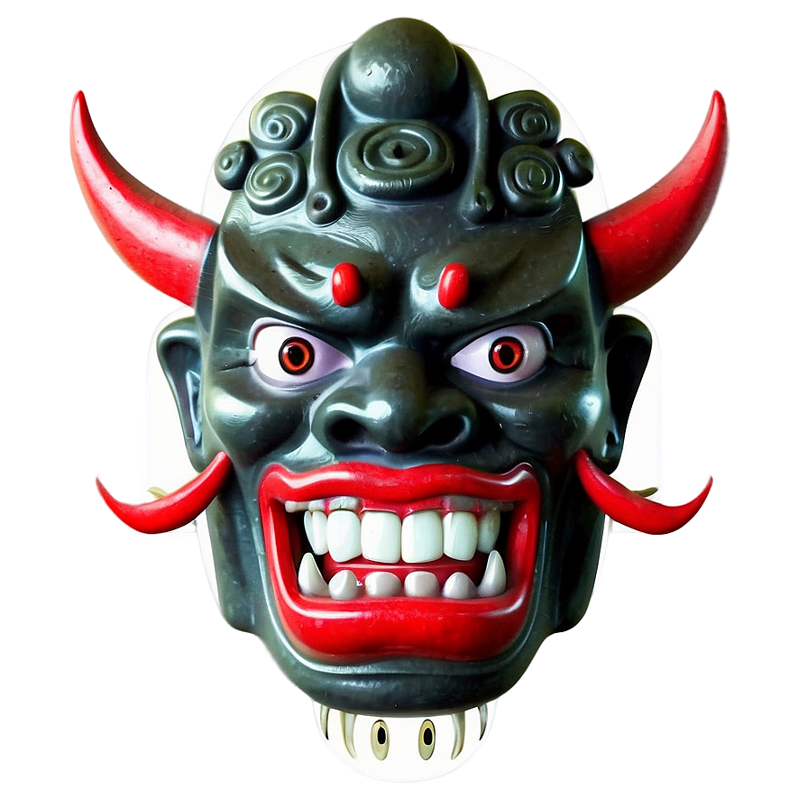 Edo Period Oni Art Png Sjb48