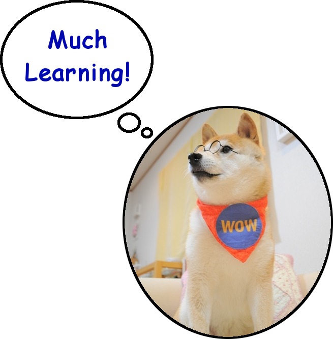 Educational Doge Thought Bubble