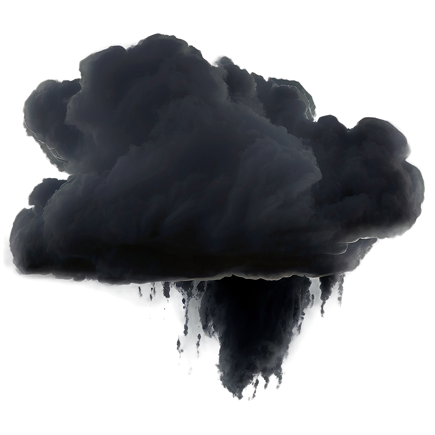 Eerie Dark Clouds Png Efx62