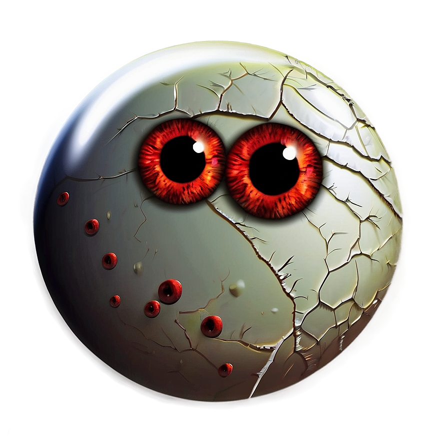 Eerie Eyeballs Graphic Png 5