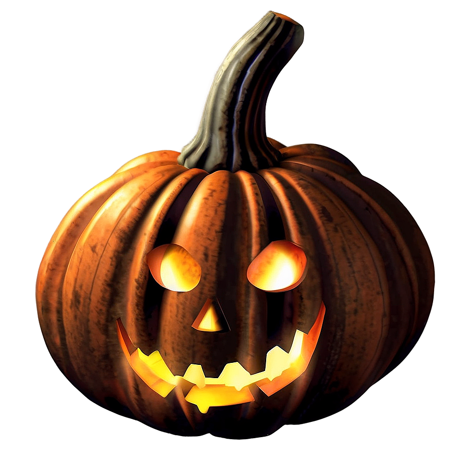 Eerie Halloween Pumpkin Art Png 06292024