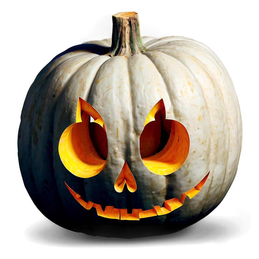 Eerie Halloween Pumpkin Art Png 31