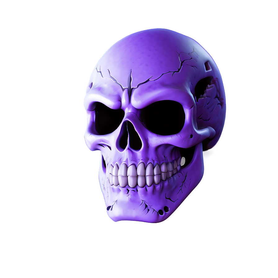 Eerie Purple Skull Trooper Image Png Stu