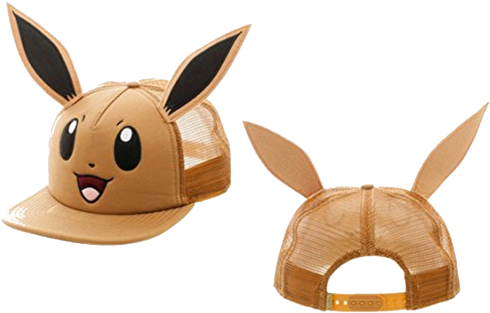 Eevee Pokemon Character Hat