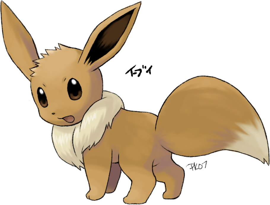 Eevee Pokemon Illustration