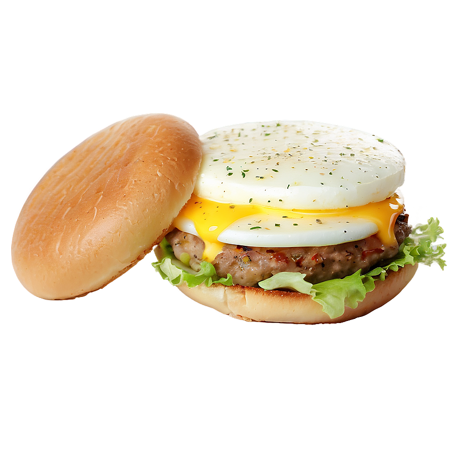 Egg Burger Png Cfv