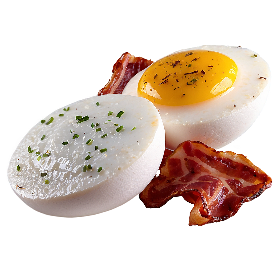 Egg With Bacon Png Fvj25