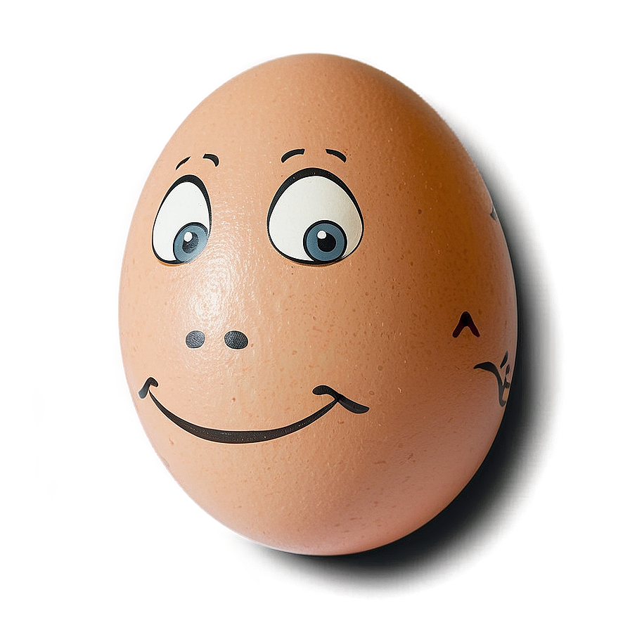 Egg With Faces Png Psa