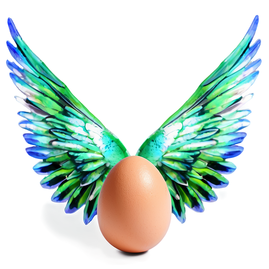 Egg With Wings Png Kes