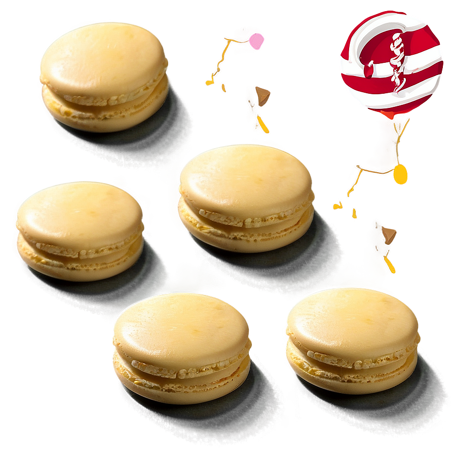 Eggnog Macaron Png 06122024