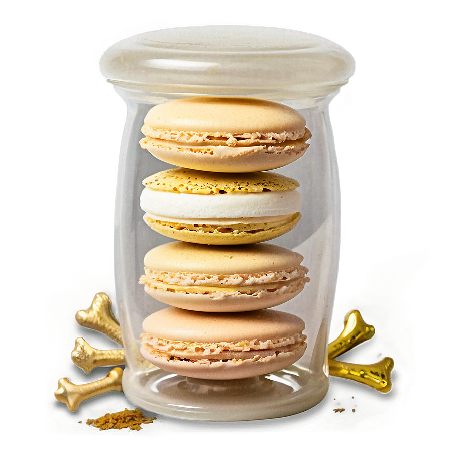 Eggnog Macaron Png 11