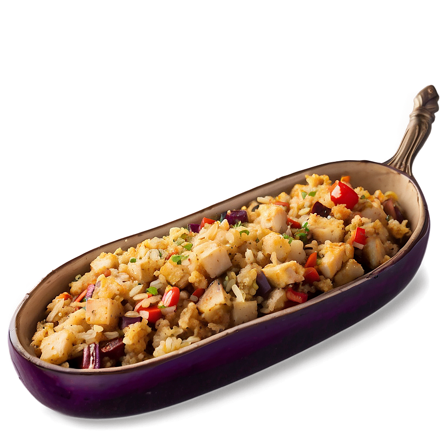 Eggplant And Pepper Stuffing Png 4