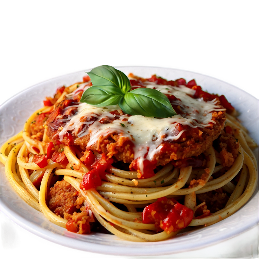 Eggplant Parmesan Pasta Png Pju