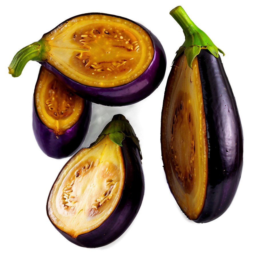 Eggplant Slice Png Mto14