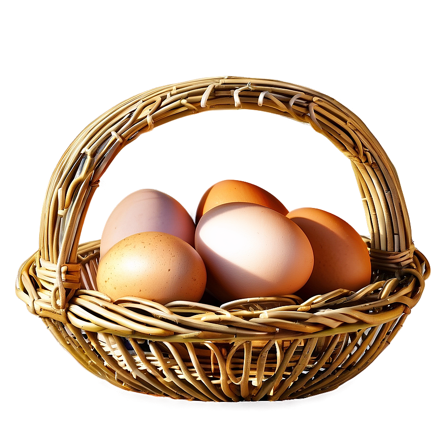 Eggs In Basket Png 05242024