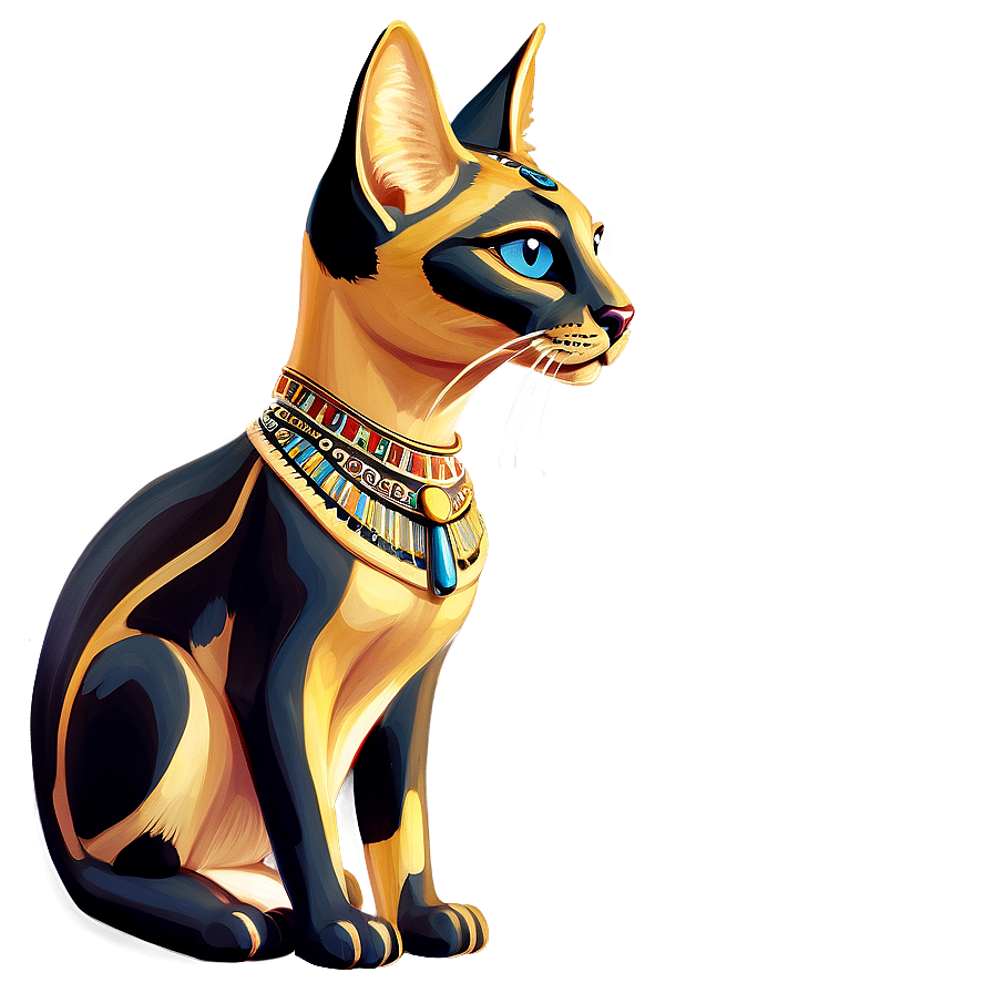 Egyptian Cat Goddess Bastet Png 06232024