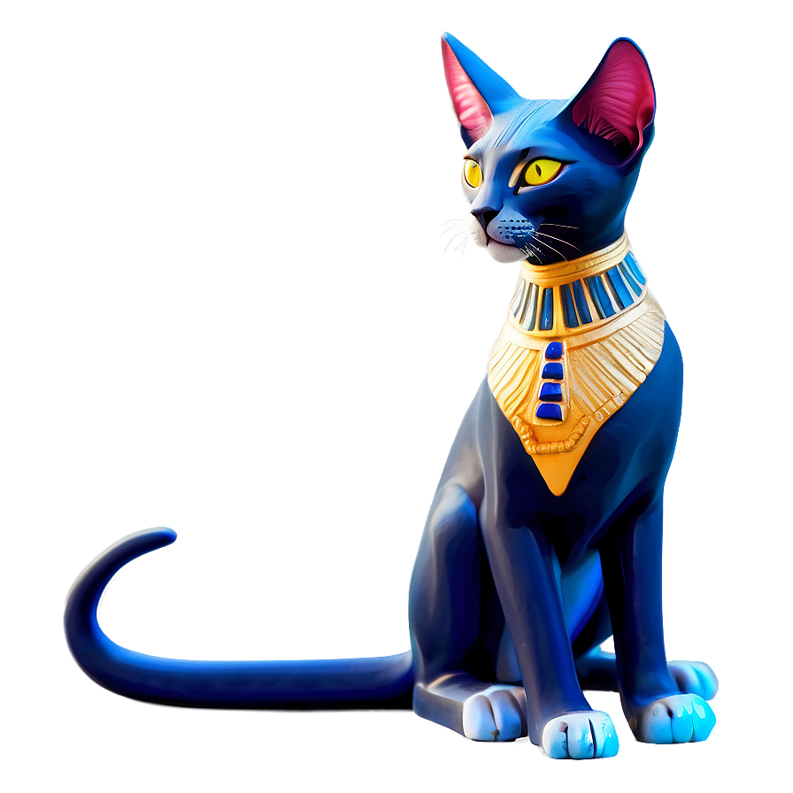 Egyptian Cat Goddess Bastet Png 06242024