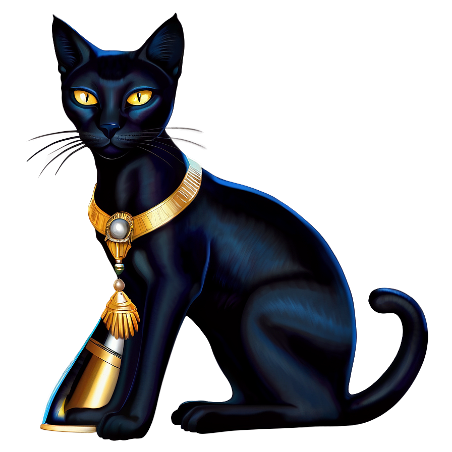 Egyptian Cat Goddess Bastet Png Kar