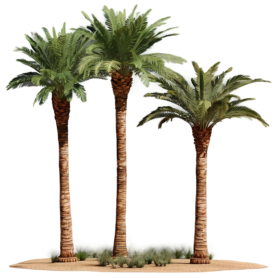 Egyptian Date Palm Trees Png Tal