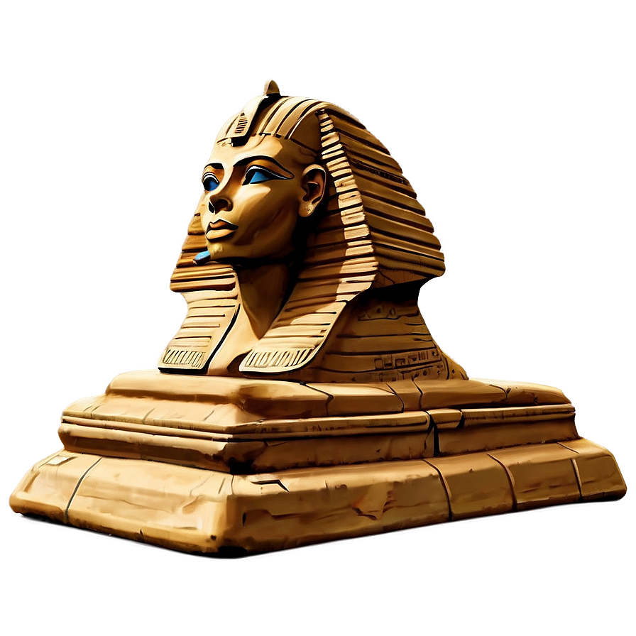 Egyptian Sphinx Monument Png Aip