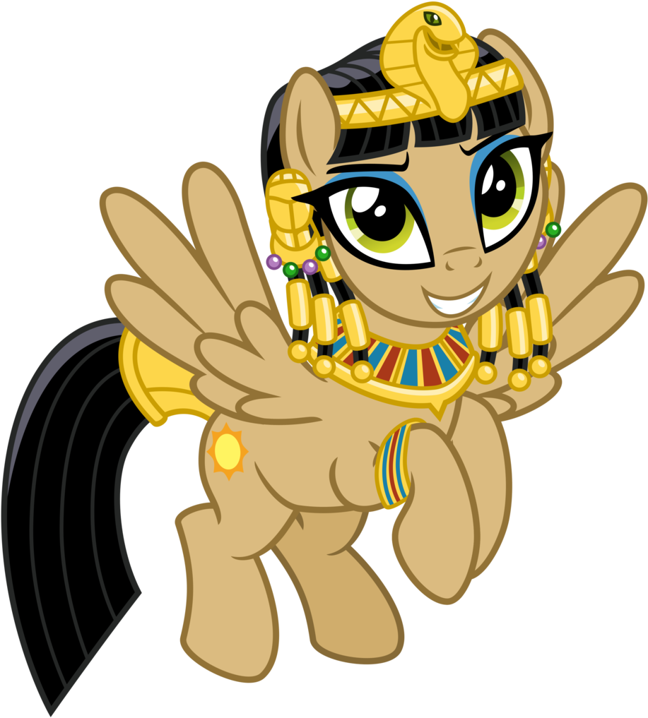 Egyptian Themed Pony Illustration