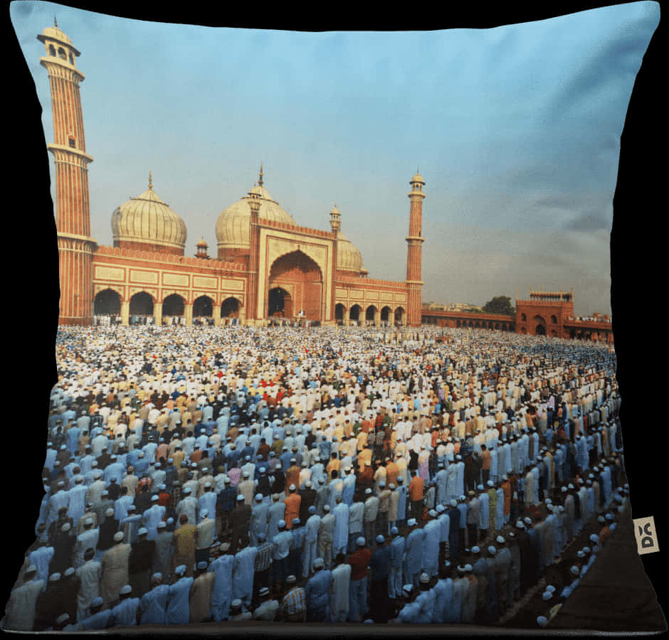 Eid_ Prayer_at_ Jama_ Masjid