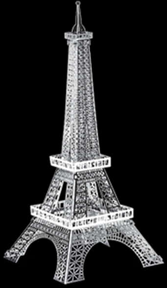 Eiffel Tower Graphic Representation