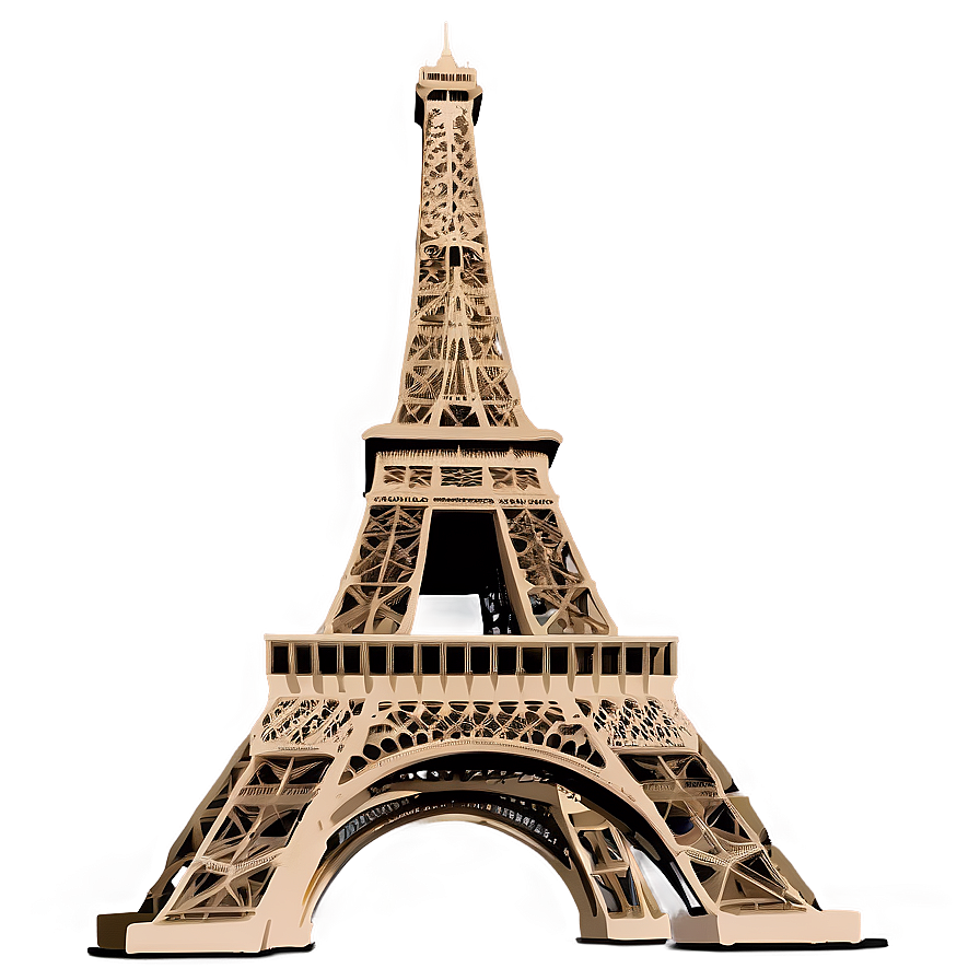 Eiffel Tower Illustration Png 12