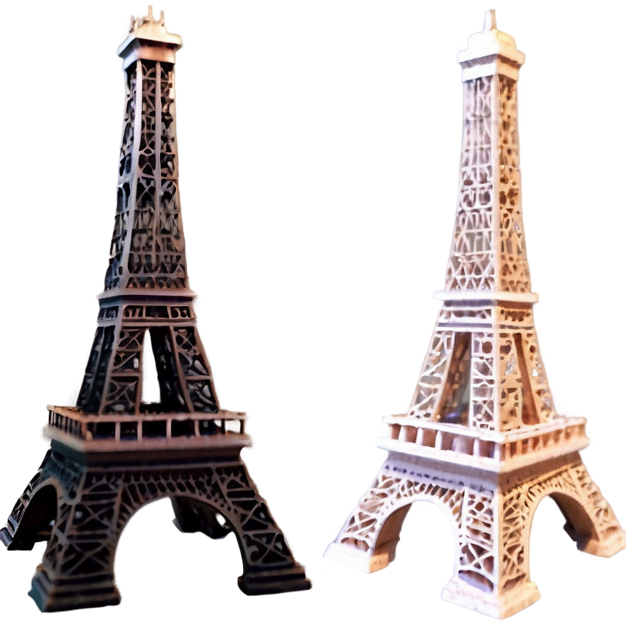 Eiffel Tower Miniature Model Png 05212024