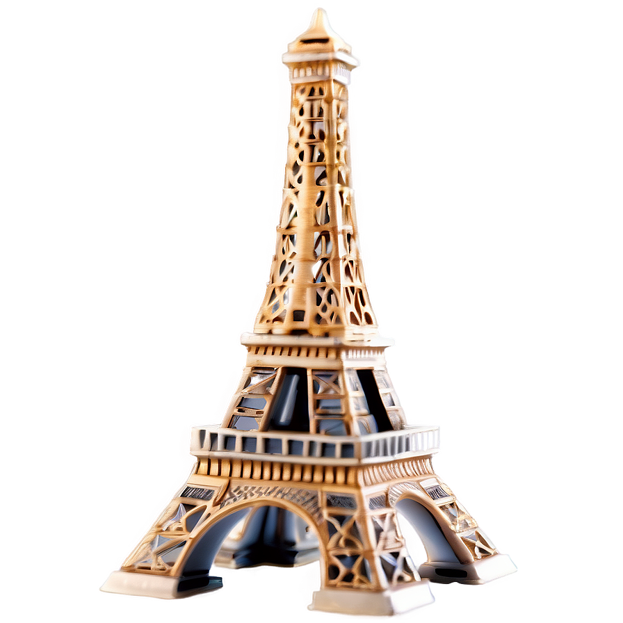 Eiffel Tower Miniature Model Png Fgh71