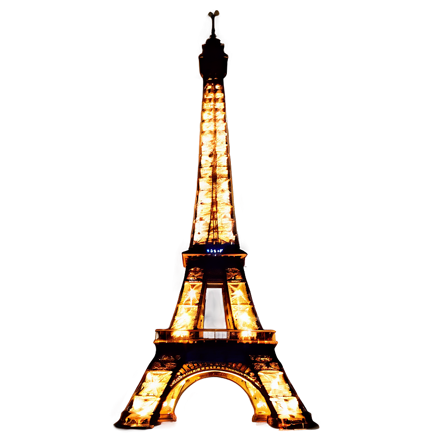 Eiffel Tower Night View Png Laa33