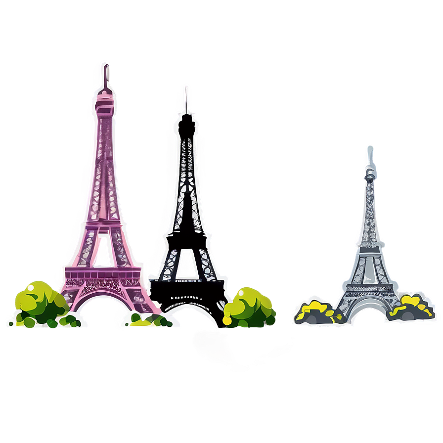 Eiffel Tower Paris Skyline Png 05212024