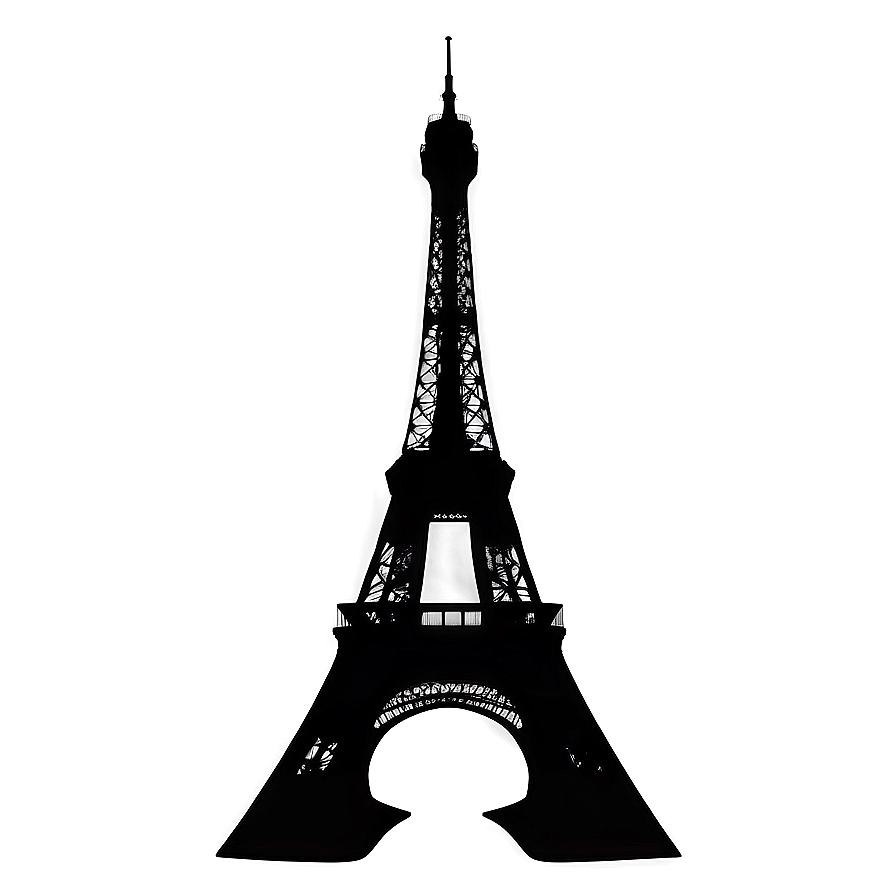 Eiffel Tower Silhouette Png Ymk