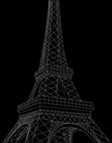 Eiffel Tower Silhouette