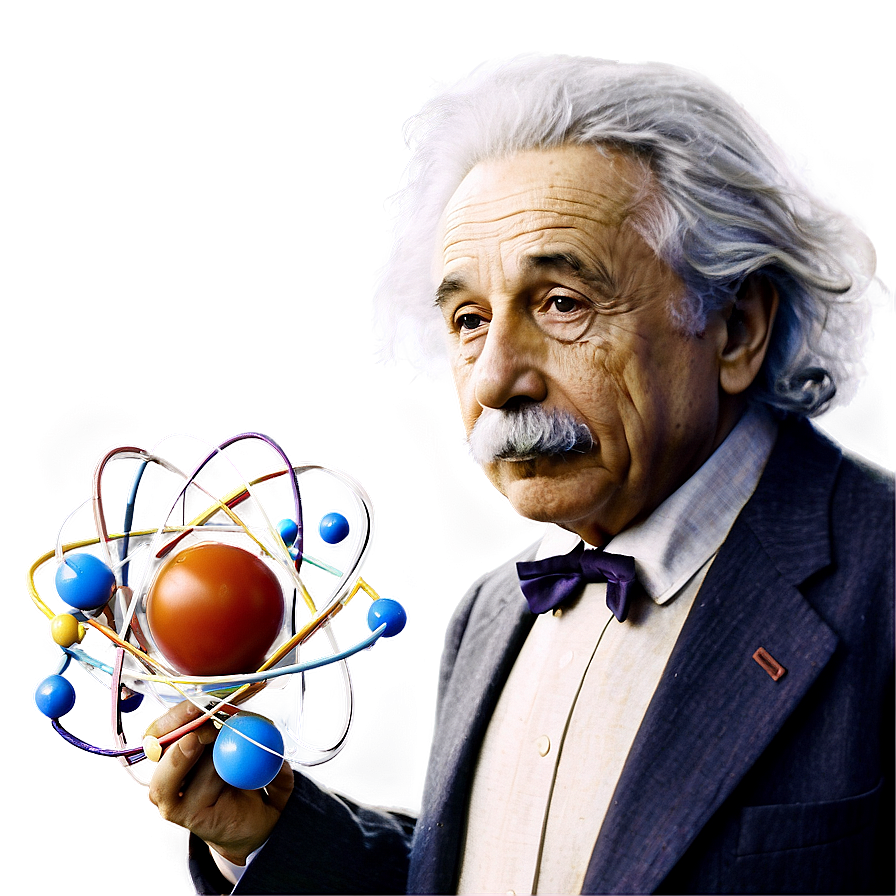 Einstein And Atomic Model Png Uxd74