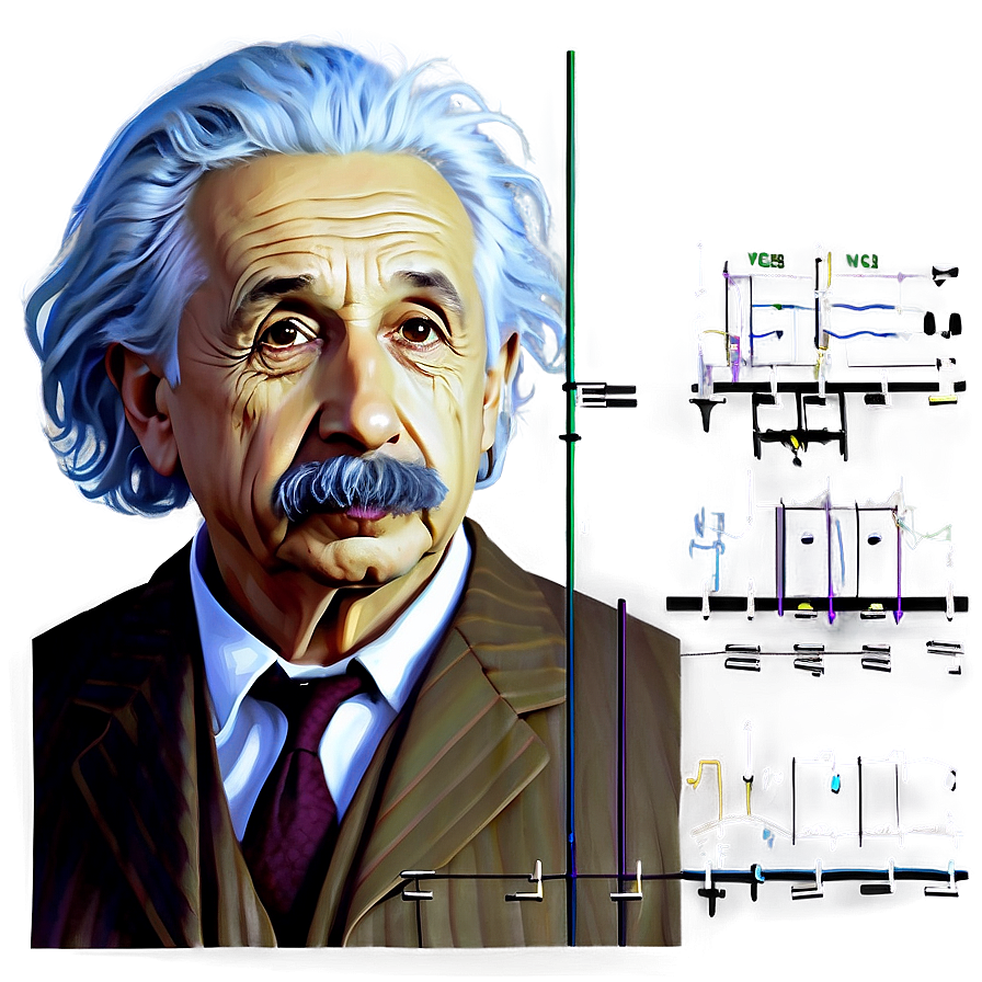 Einstein And E=mc2 Png 23