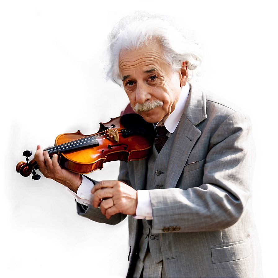 Einstein And Violin Png Jsl32