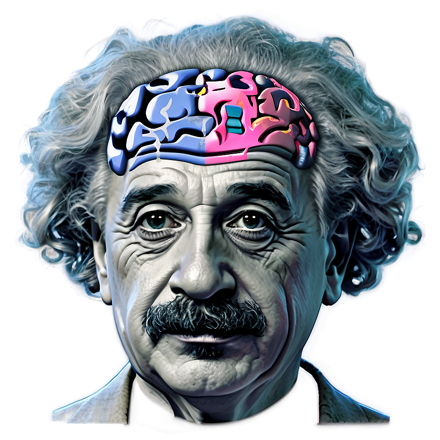 Einstein Brain Power Png 90