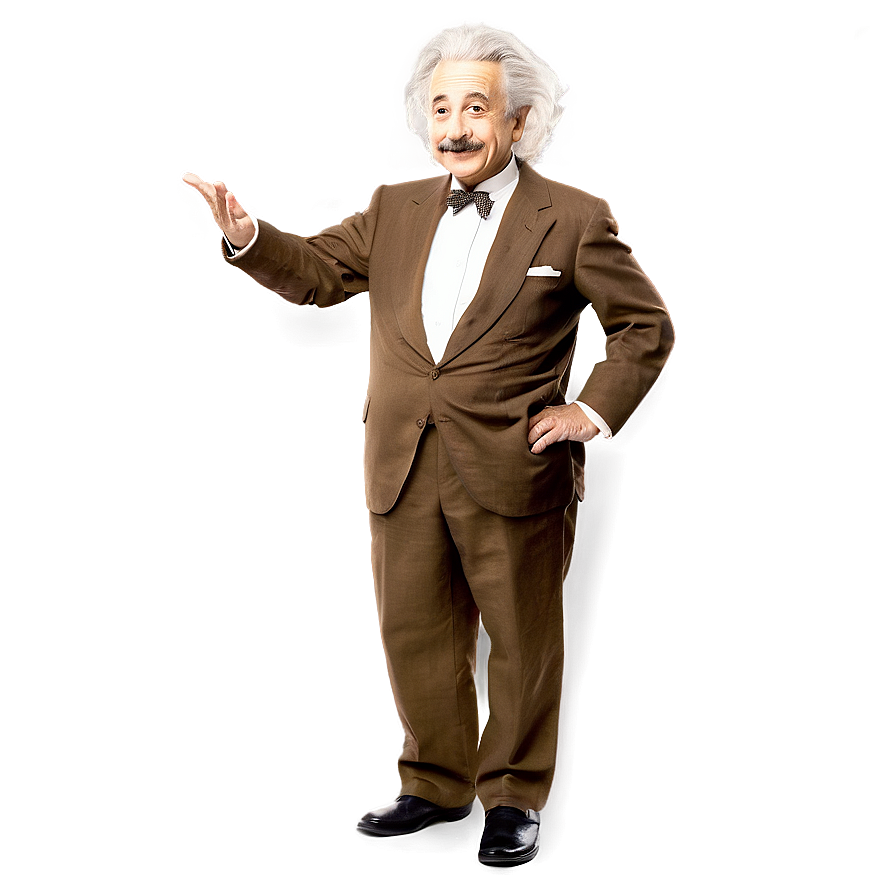 Einstein Famous Pose Png 06242024