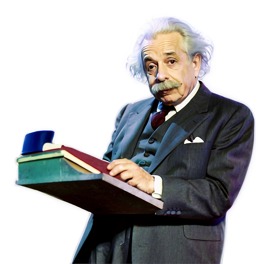 Einstein In Lecture Png Jsu