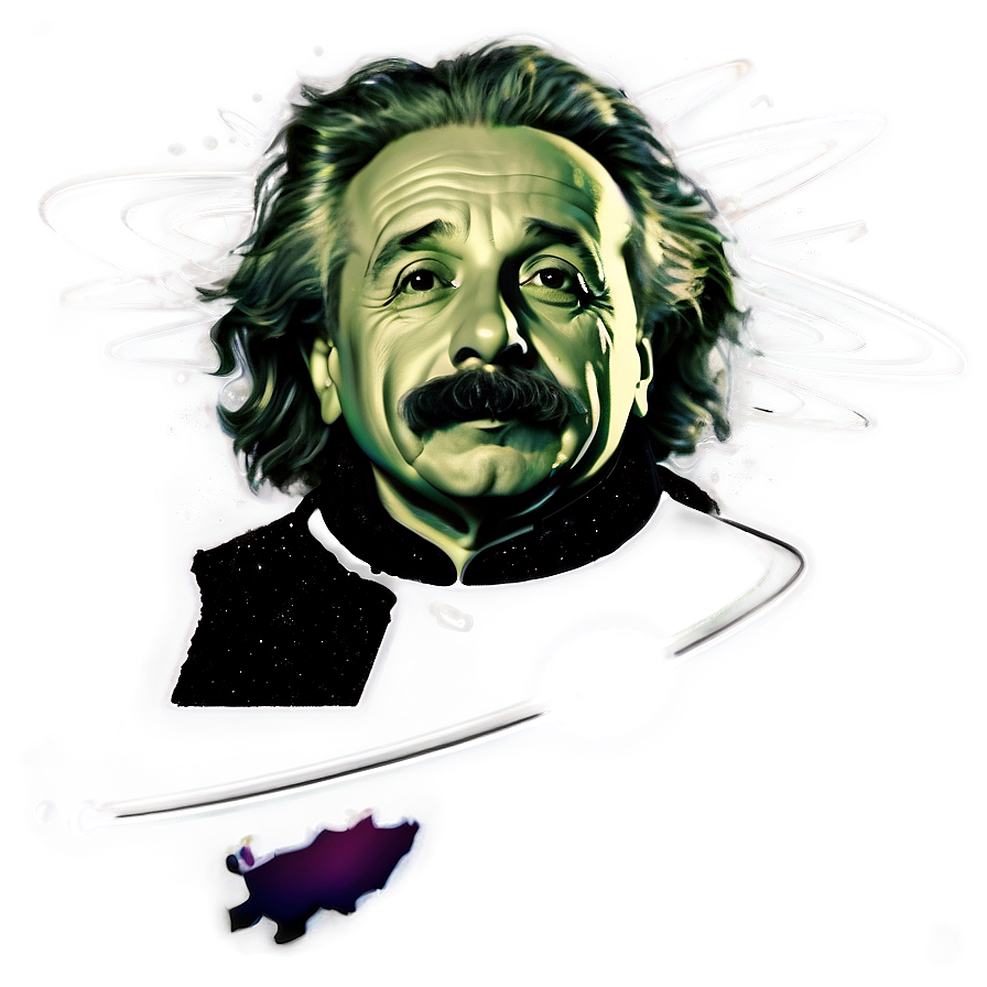 Einstein In Space Png Bao