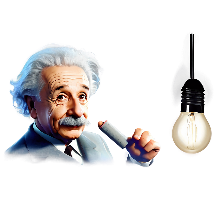 Einstein Light Bulb Moment Png 58