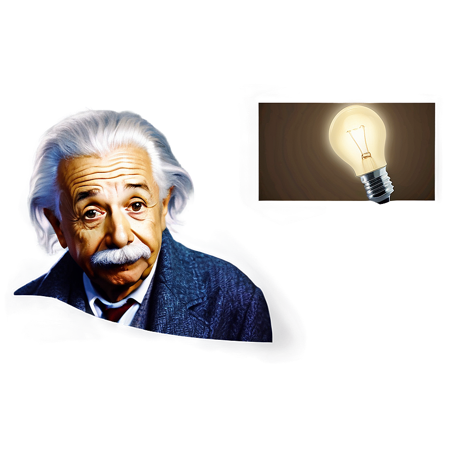 Einstein Light Bulb Moment Png 58