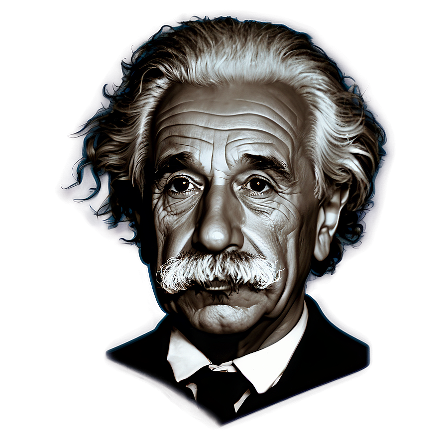 Einstein With Mustache Png 34