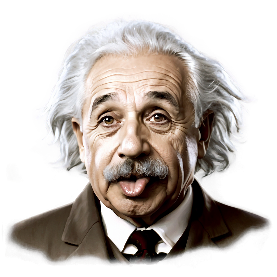 Einstein With Tongue Out Png 06242024