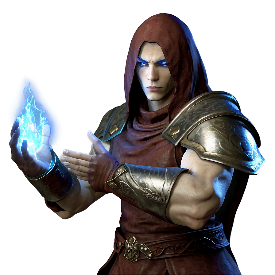 Elden Ring Character With Magic Png 24